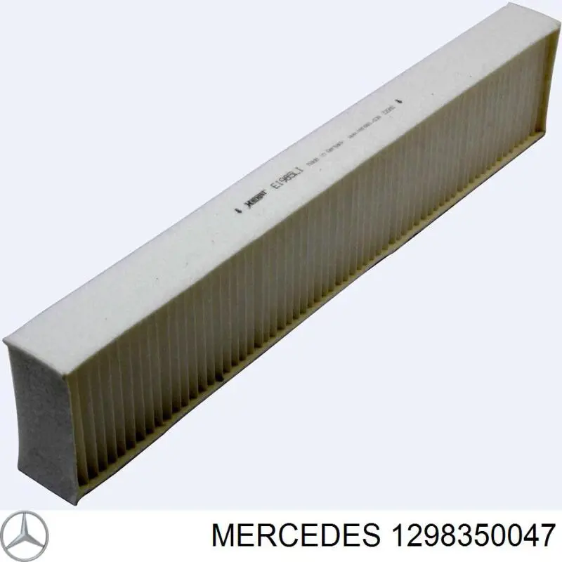 129 835 00 47 Mercedes filtro habitáculo