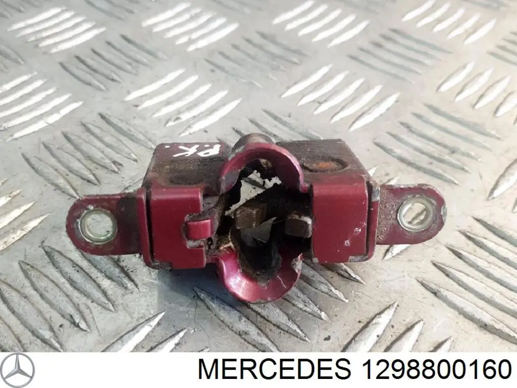 1298800160 Mercedes cerradura del capó de motor