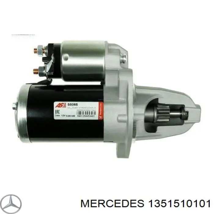 1351510101 Mercedes motor de arranque