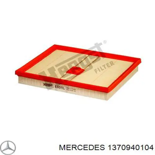 1370940104 Mercedes filtro de aire