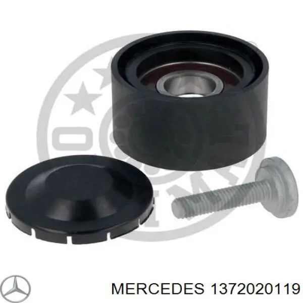 1372020119 Mercedes Polea guía correa poli V