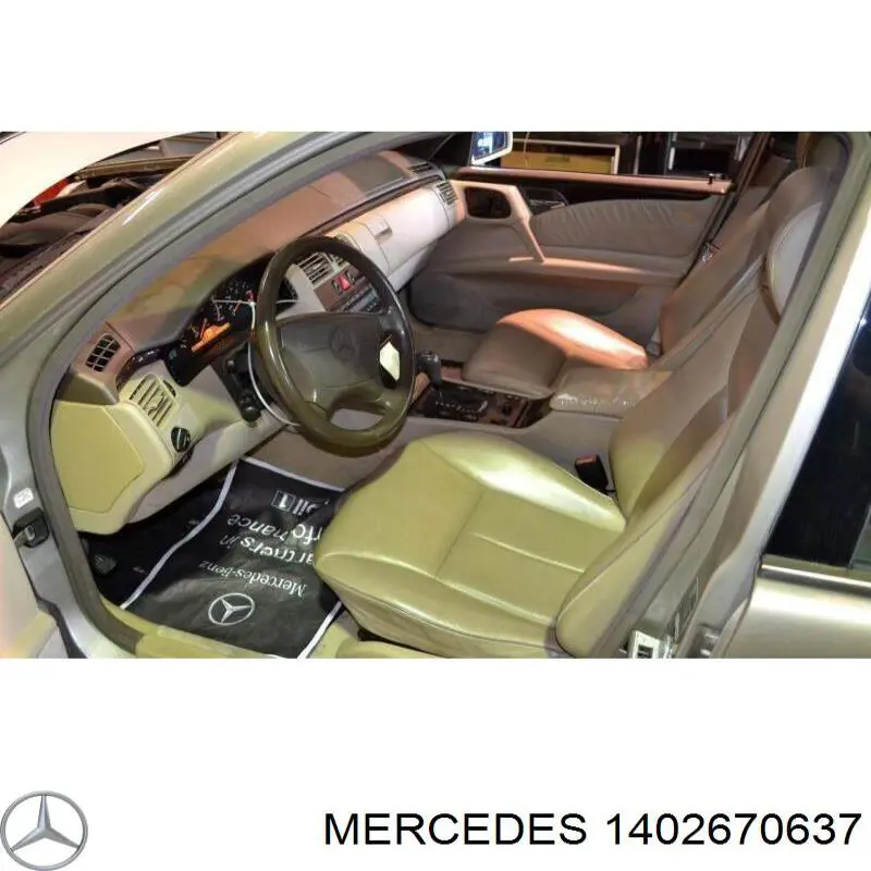 1402670637 Mercedes palanca de selectora de cambios