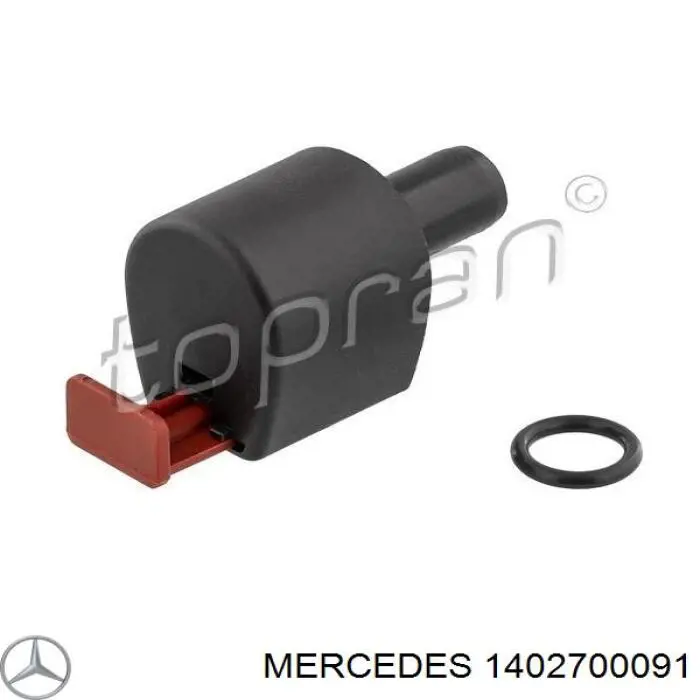1402700091 Mercedes tapón guía de la varilla medidora de la transmisión automática