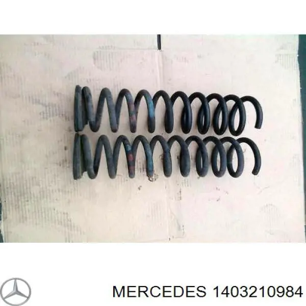 Comprar 1403210984 Mercedes Aislador de resorte trasero superior