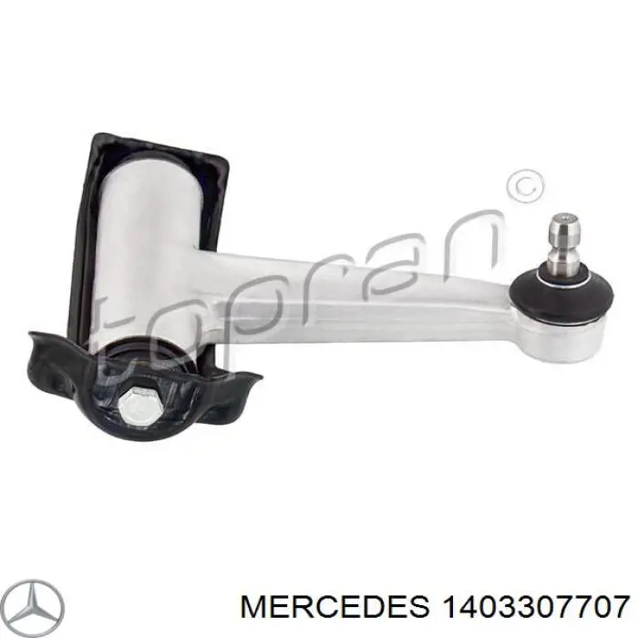 1403307707 Mercedes barra oscilante, suspensión de ruedas delantera, superior derecha