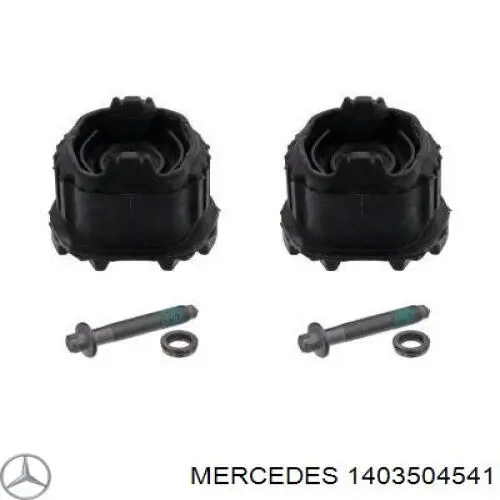 1403504541 Mercedes suspensión, cuerpo del eje trasero