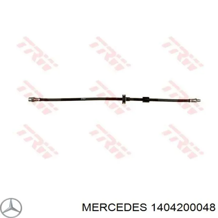 1404200048 Mercedes latiguillo de freno delantero