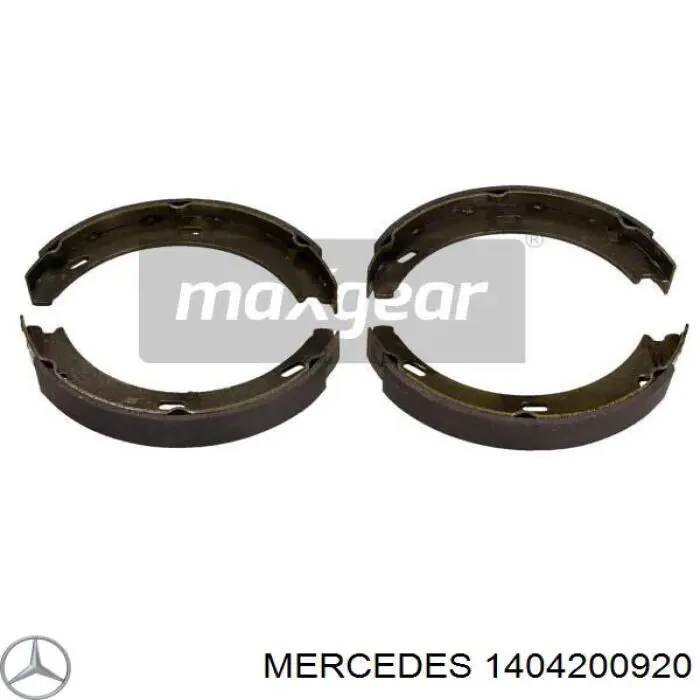 1404200920 Mercedes zapatas de freno de mano