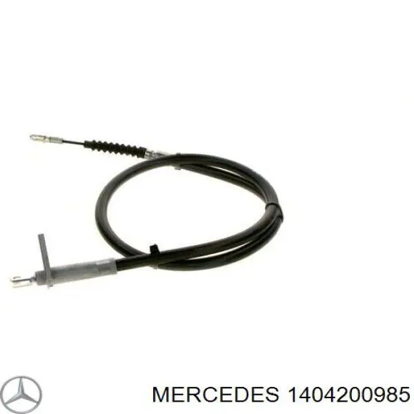 1404200985 Mercedes cable de freno de mano trasero izquierdo