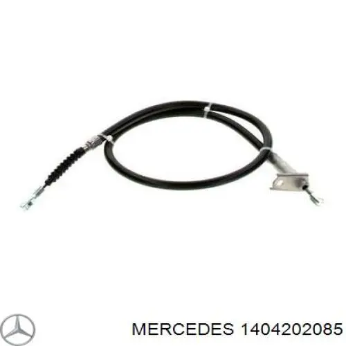 1404202085 Mercedes cable de freno de mano trasero derecho