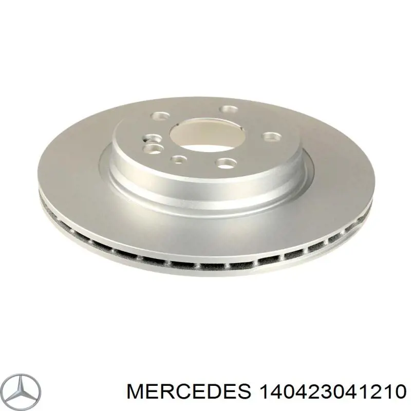 140423041210 Mercedes disco de freno trasero