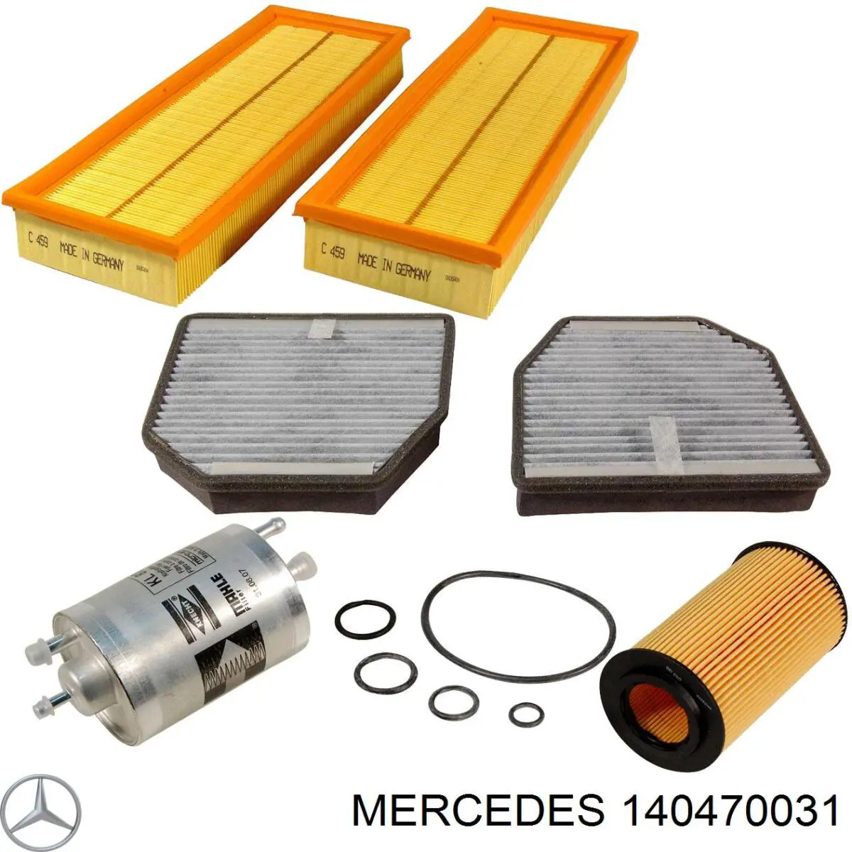 140470031 Mercedes filtro combustible