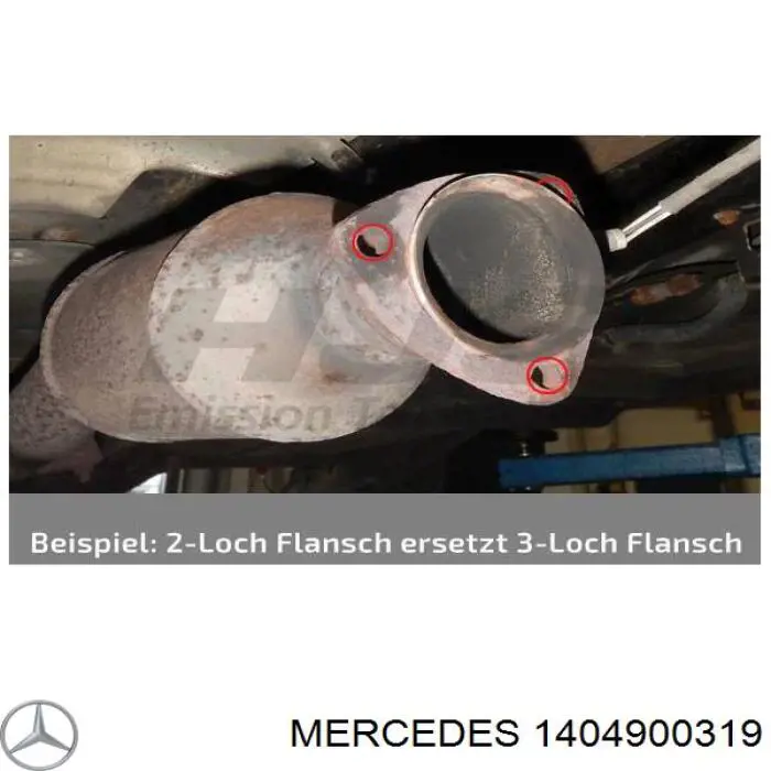 Catalizador Mercedes A1404900319 precio, desde 555,53 EUR