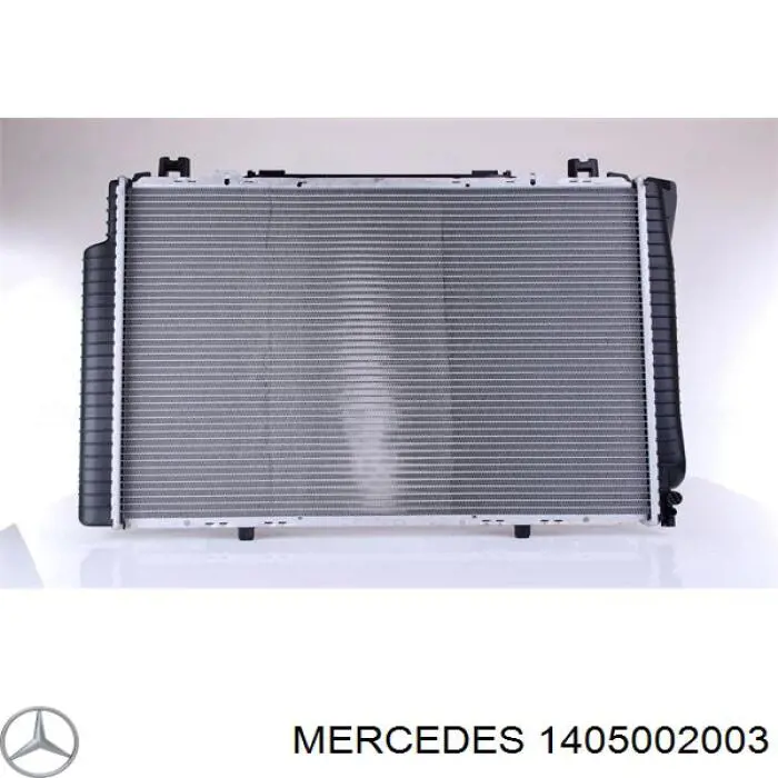 1405002003 Mercedes radiador refrigeración del motor