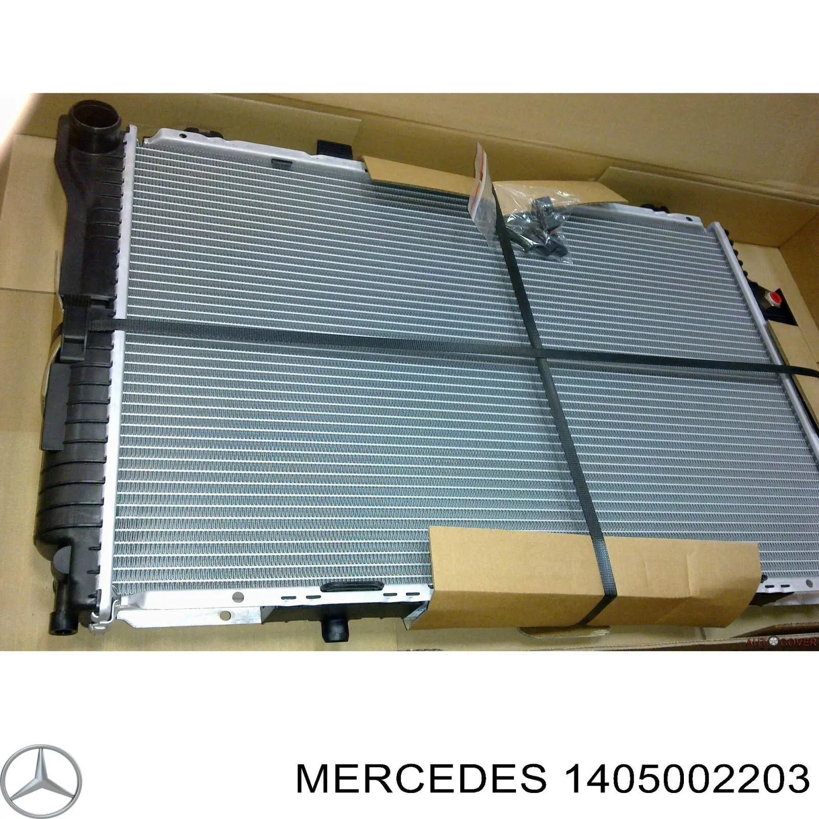 1405002203 Mercedes radiador refrigeración del motor