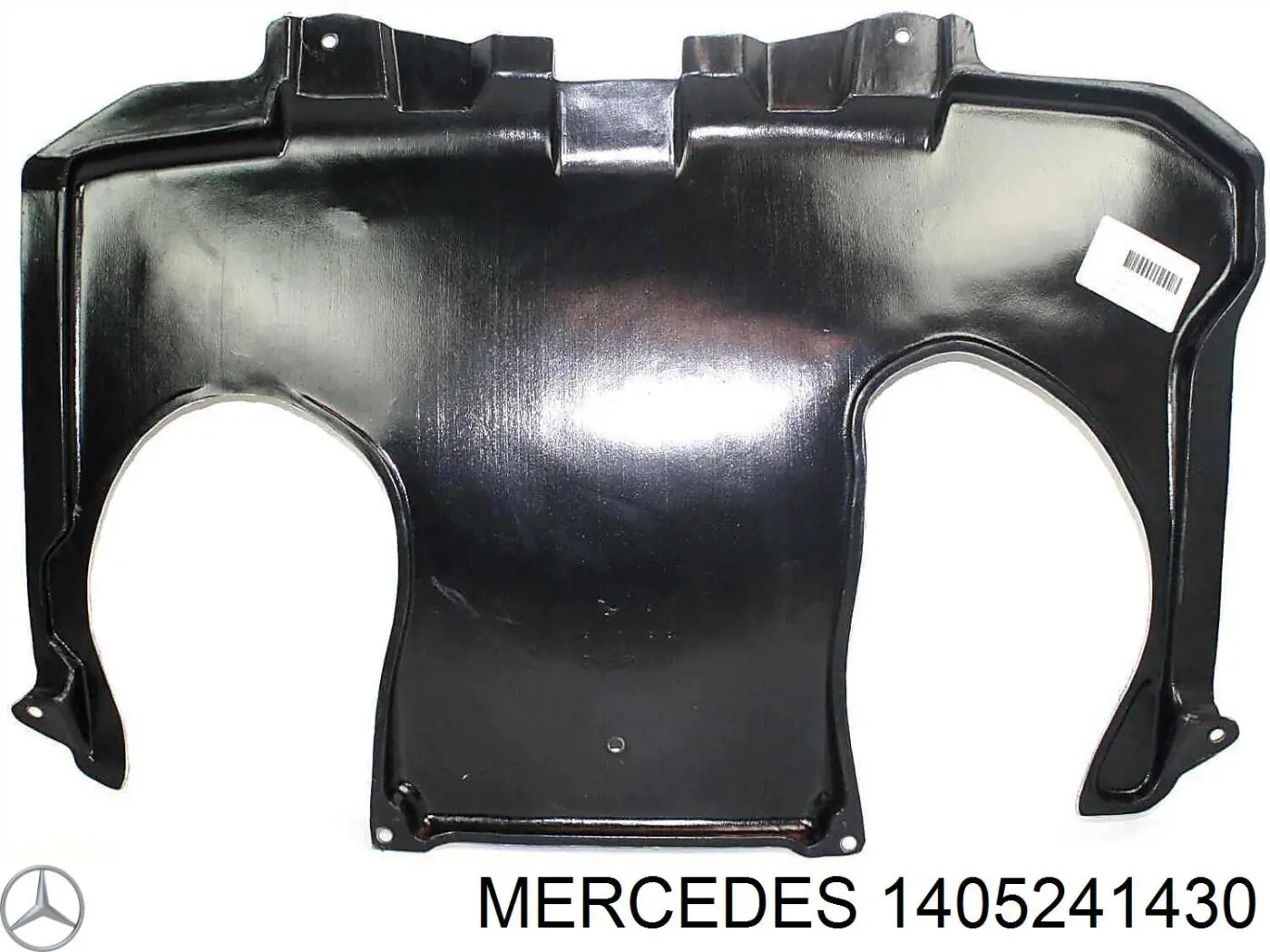 A1405241430 Mercedes protección motor delantera