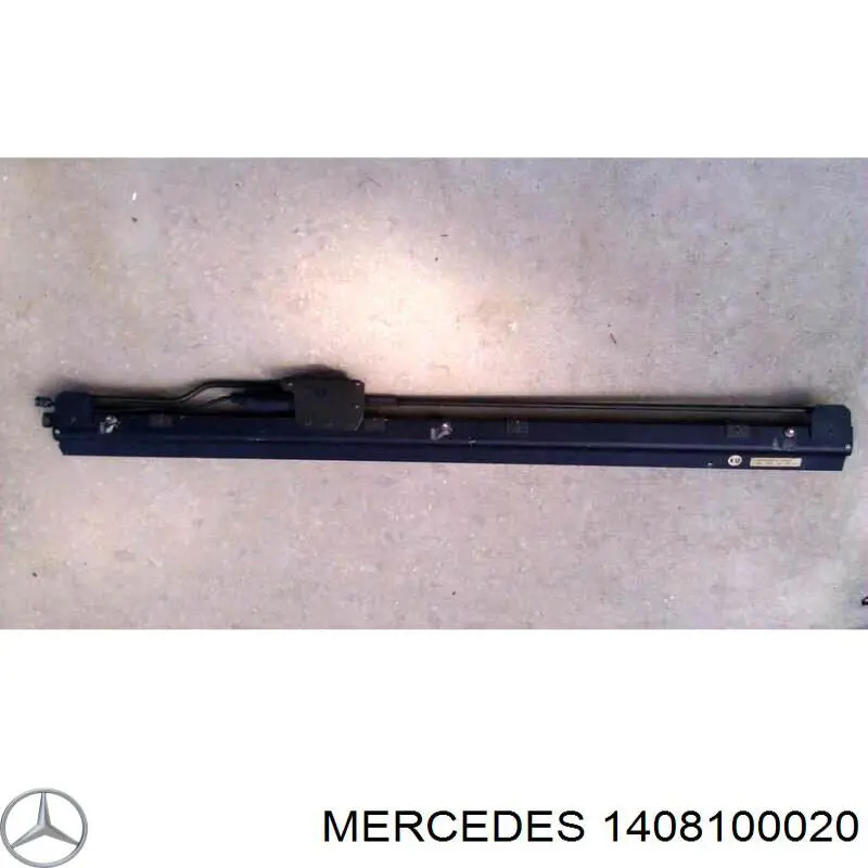 1408100020 Mercedes Cortinilla de cristal trasero