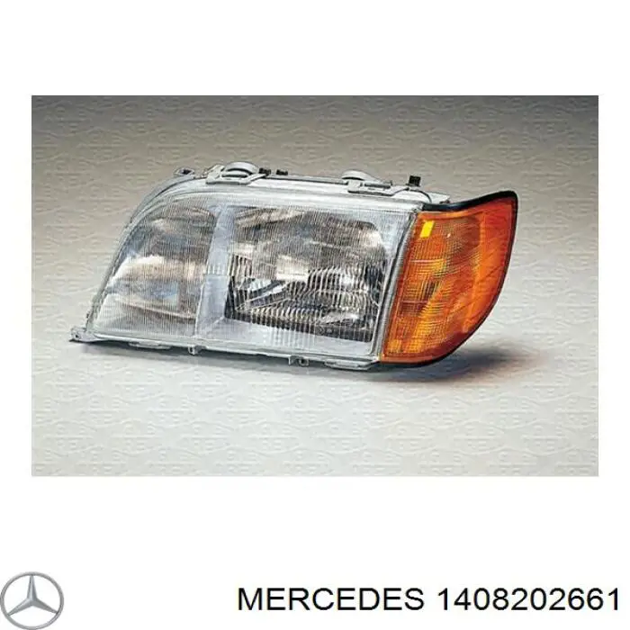 Faro derecho para Mercedes S (W140)