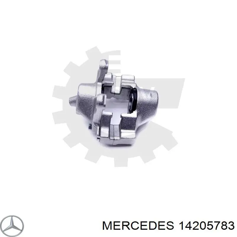 14205783 Mercedes pinza de freno trasera izquierda