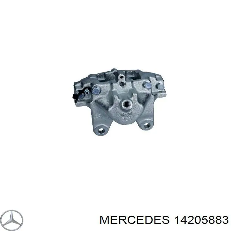 14205883 Mercedes juego de reparación, pinza de freno delantero