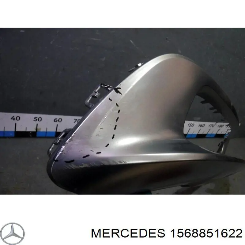 Comprar 1568851622 Mercedes Protector para parachoques