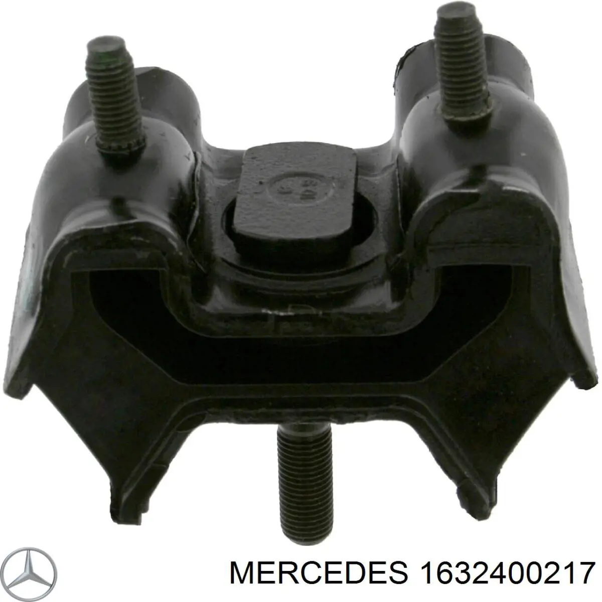 1632400217 Mercedes soporte de motor, izquierda / derecha