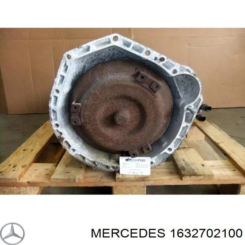 A163270210088 Mercedes caja de cambios automática