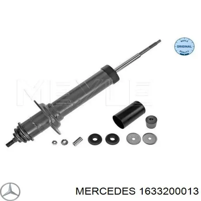 1633200013 Mercedes amortiguador trasero