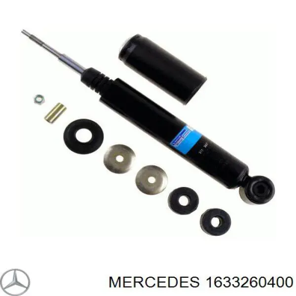 1633260400 Mercedes amortiguador delantero