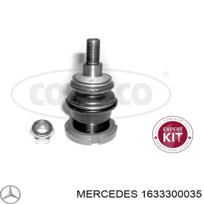 1633300035 Mercedes rótula de suspensión inferior