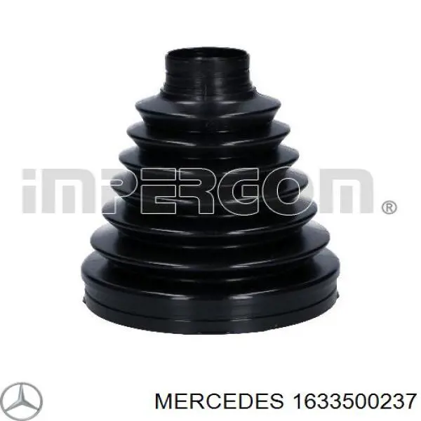 1633500237 Mercedes fuelle, árbol de transmisión trasero exterior