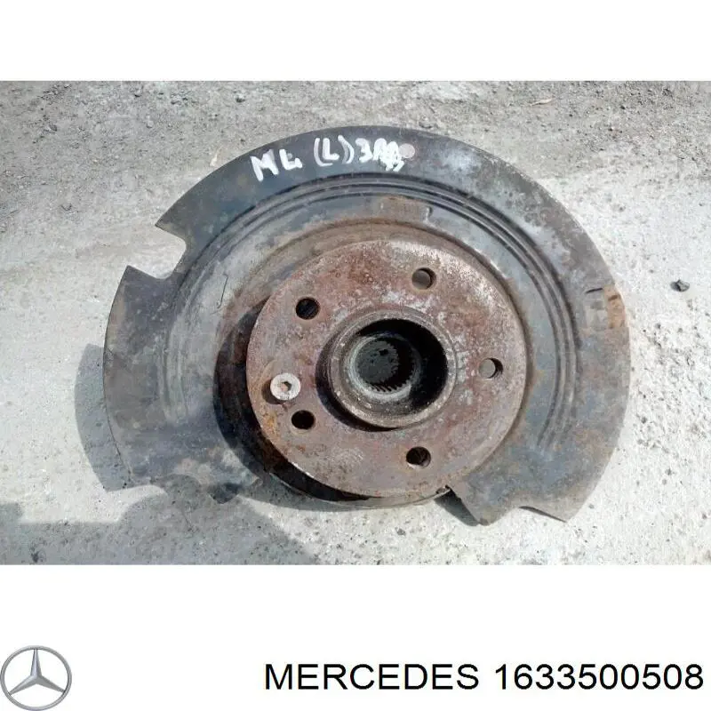 Mangueta trasera izquierda Mercedes 1633500508 precio, desde 103,09 EUR