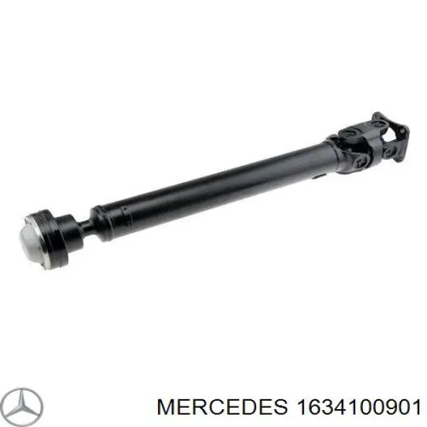 1634100901 Mercedes árbol cardán, eje delantero