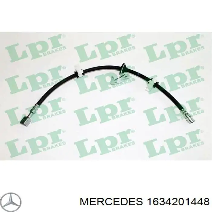 1634201448 Mercedes latiguillos de freno delantero derecho