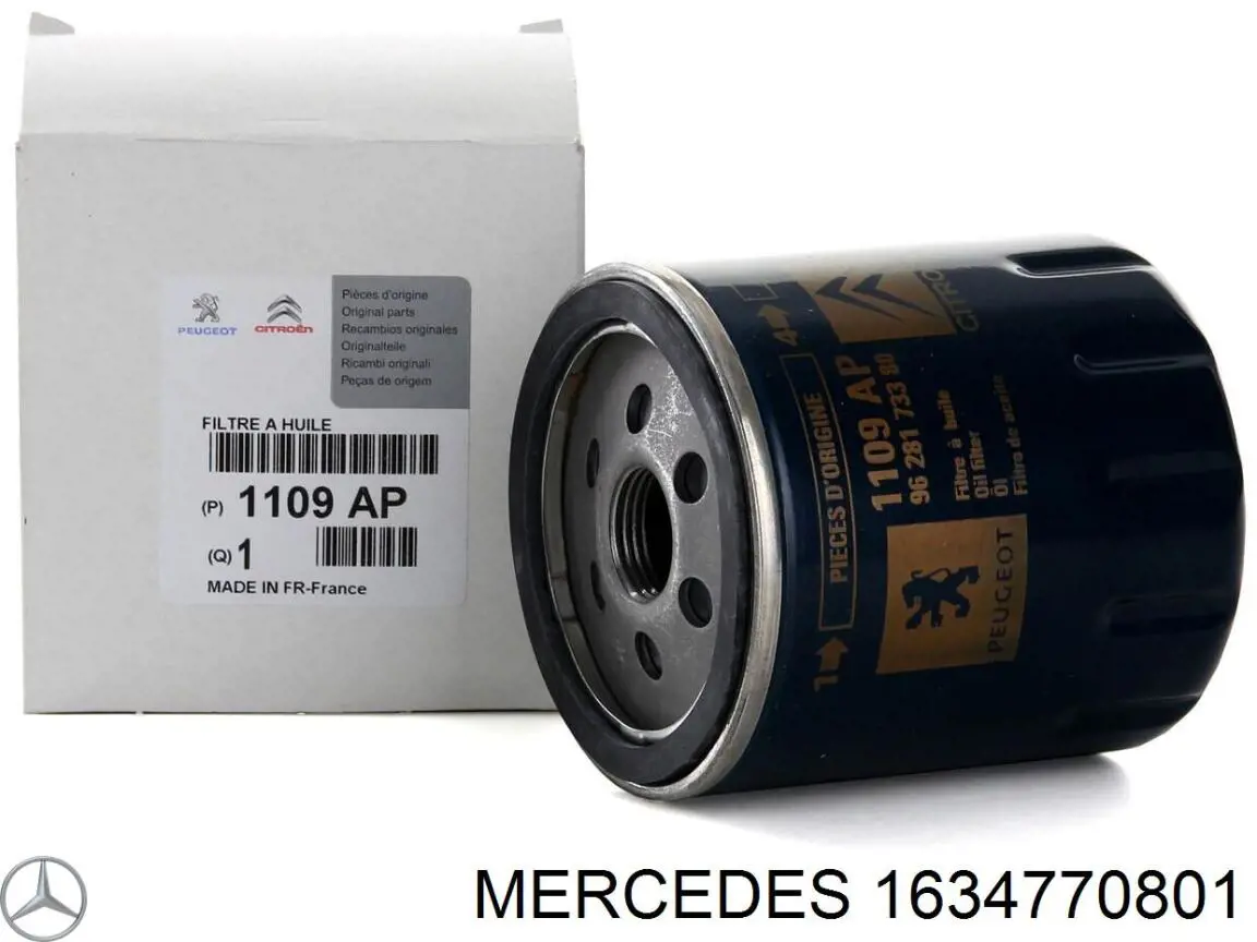 1634770801 Mercedes filtro combustible