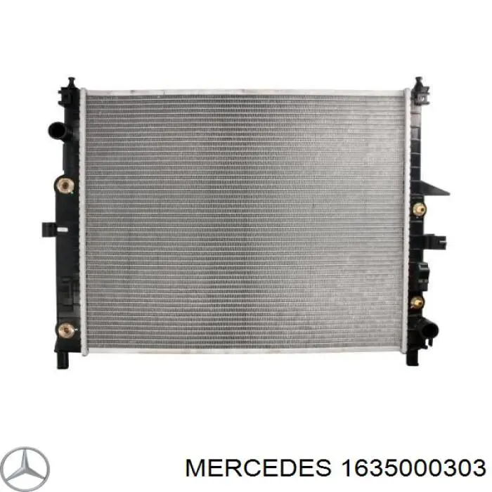 1635000303 Mercedes radiador