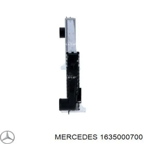Radiador de aire de admisión Mercedes 1635000700 precio, desde 78,41 EUR