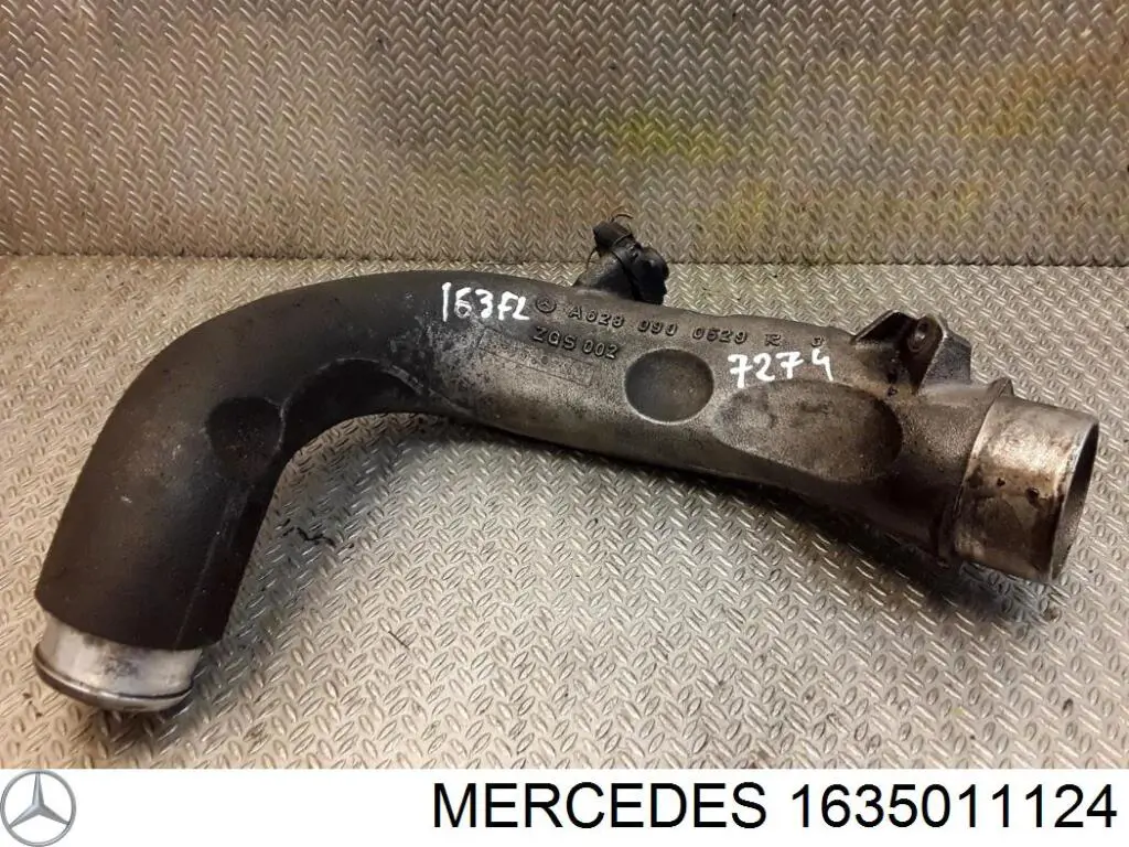 Comprar 1635011124 Mercedes Tubo intercooler