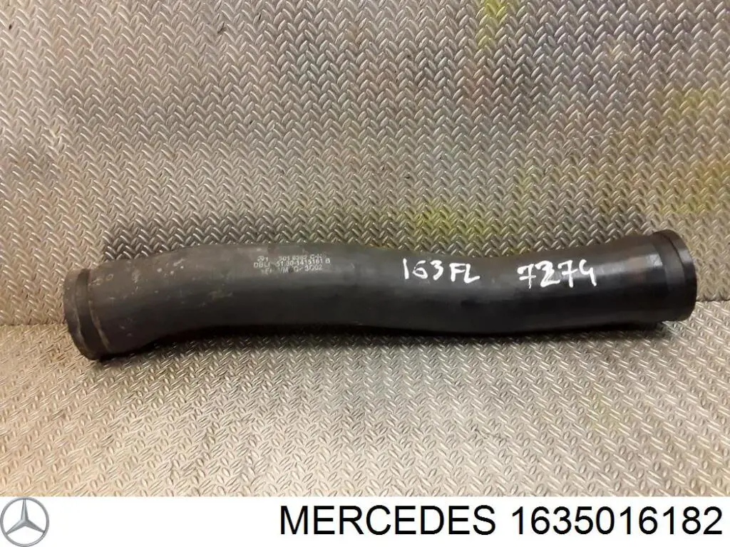 Tubo intercooler 1635016182 Mercedes