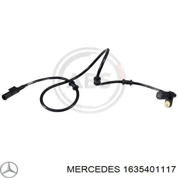 Comprar 1635401117 Mercedes Sensor ABS trasero derecho