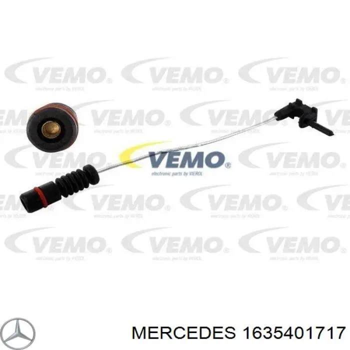 1635401717 Mercedes contacto de aviso, desgaste de los frenos