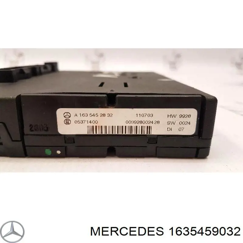 Comprar 1635459032 Mercedes Regulador de velocidad del ventilador de refrigeración (unidad de control)