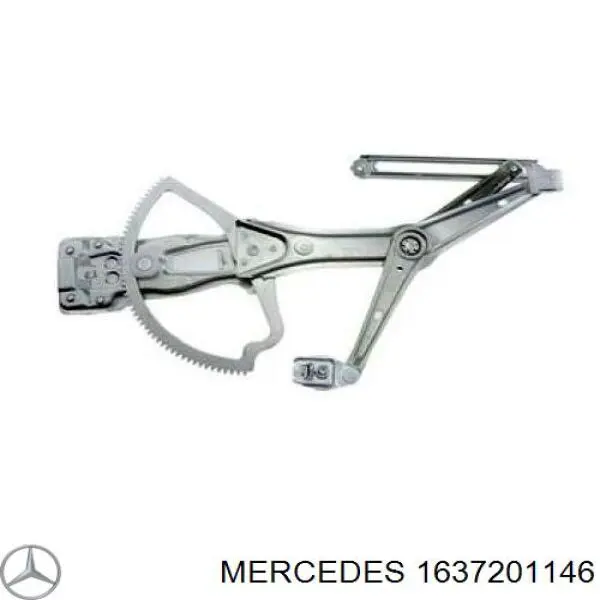 1637201146 Mercedes mecanismo de elevalunas, puerta delantera izquierda