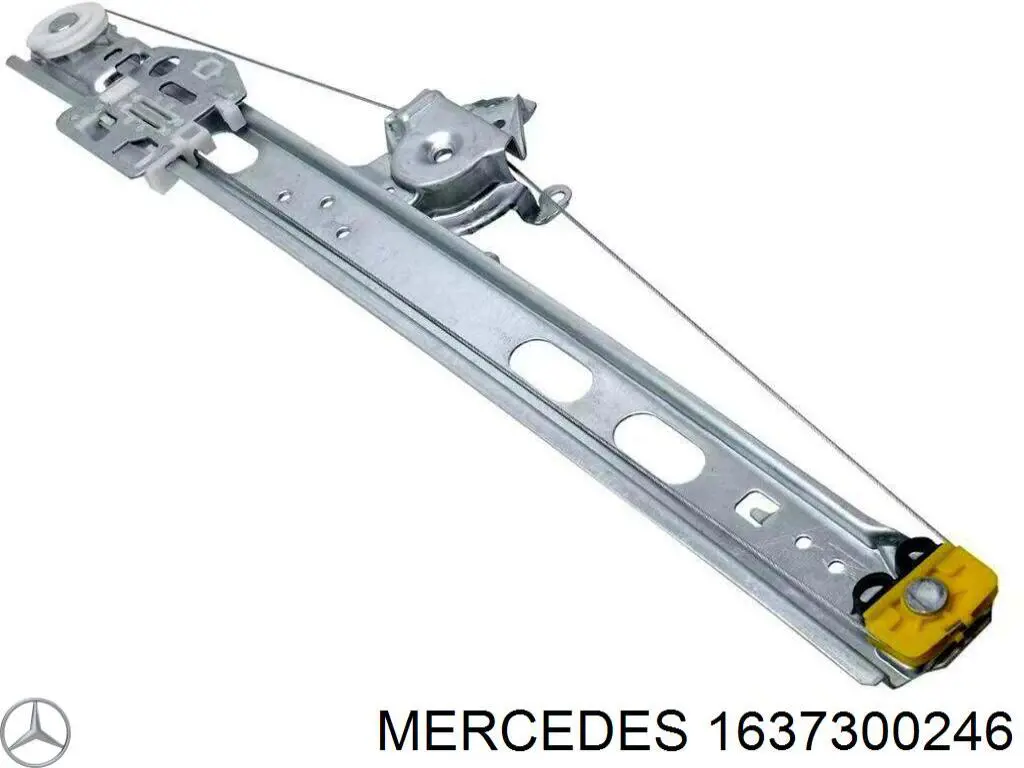 Mecanismo alzacristales, puerta trasera derecha para Mercedes ML/GLE (W163)