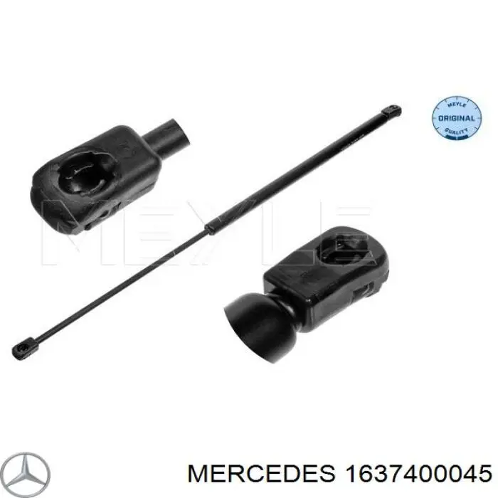 1637400045 Mercedes amortiguador de maletero