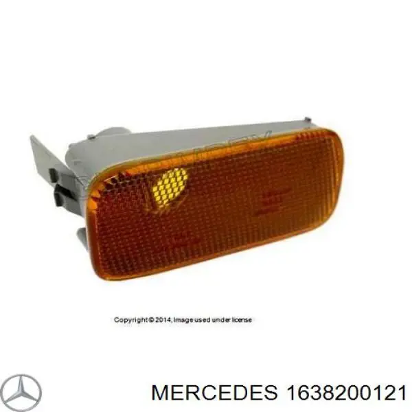 1638200121 Mercedes luz intermitente guardabarros