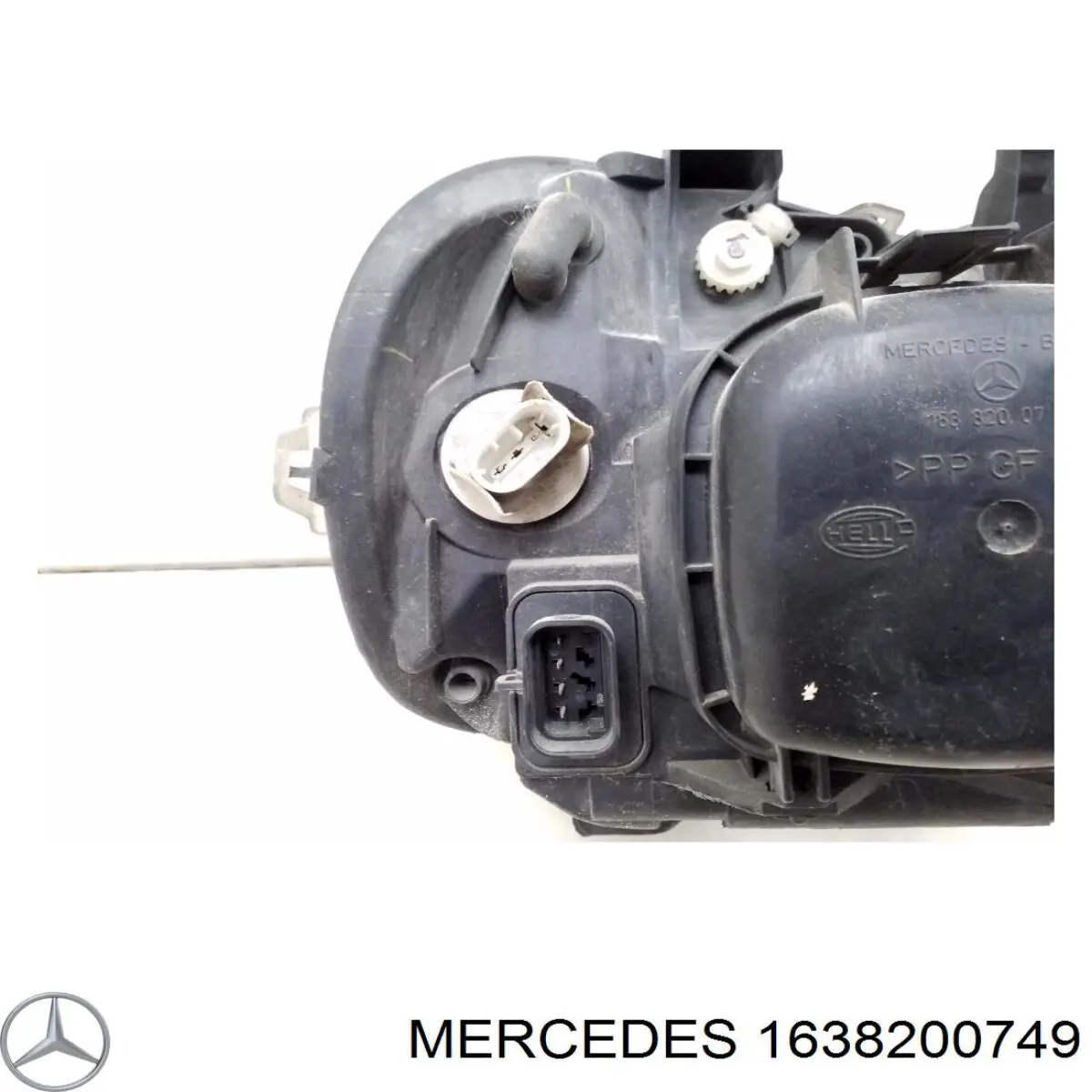 Cubierta trasera del faro Mercedes 1638200749 precio, desde 99,96 EUR