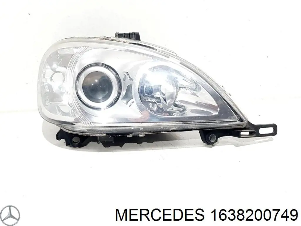 Cubierta Del Faro para Mercedes ML/GLE (W163)