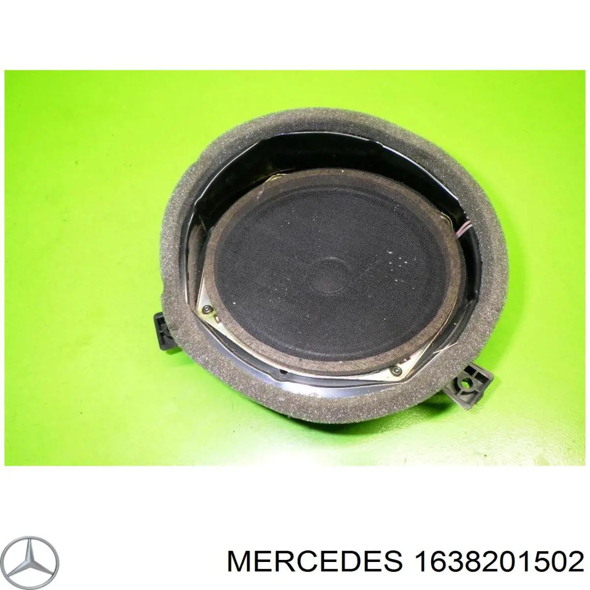 1638201502 Mercedes altavoz de puerta delantera