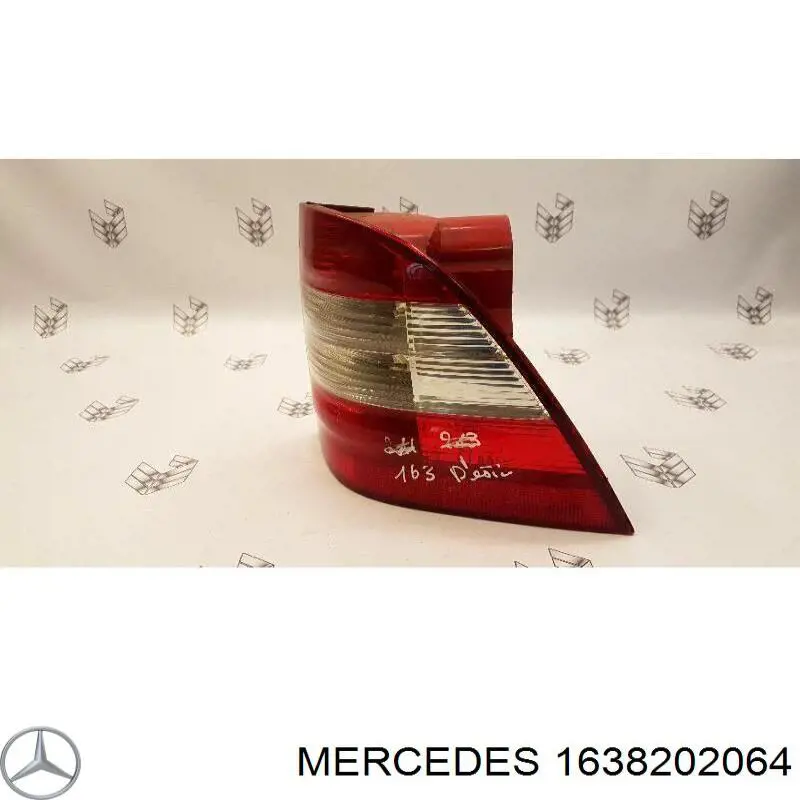 Comprar 1638202064 Mercedes Piloto trasero derecho